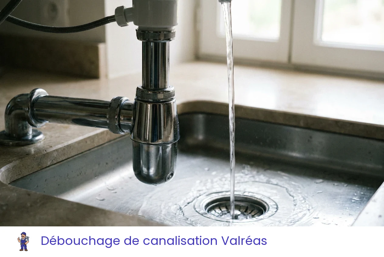 Débouchage de canalisation à Valréas