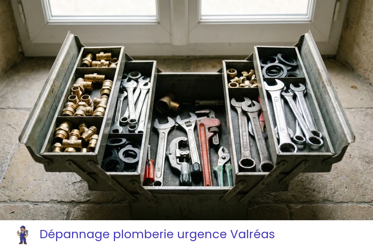 Dépannage plomberie urgence à Valréas