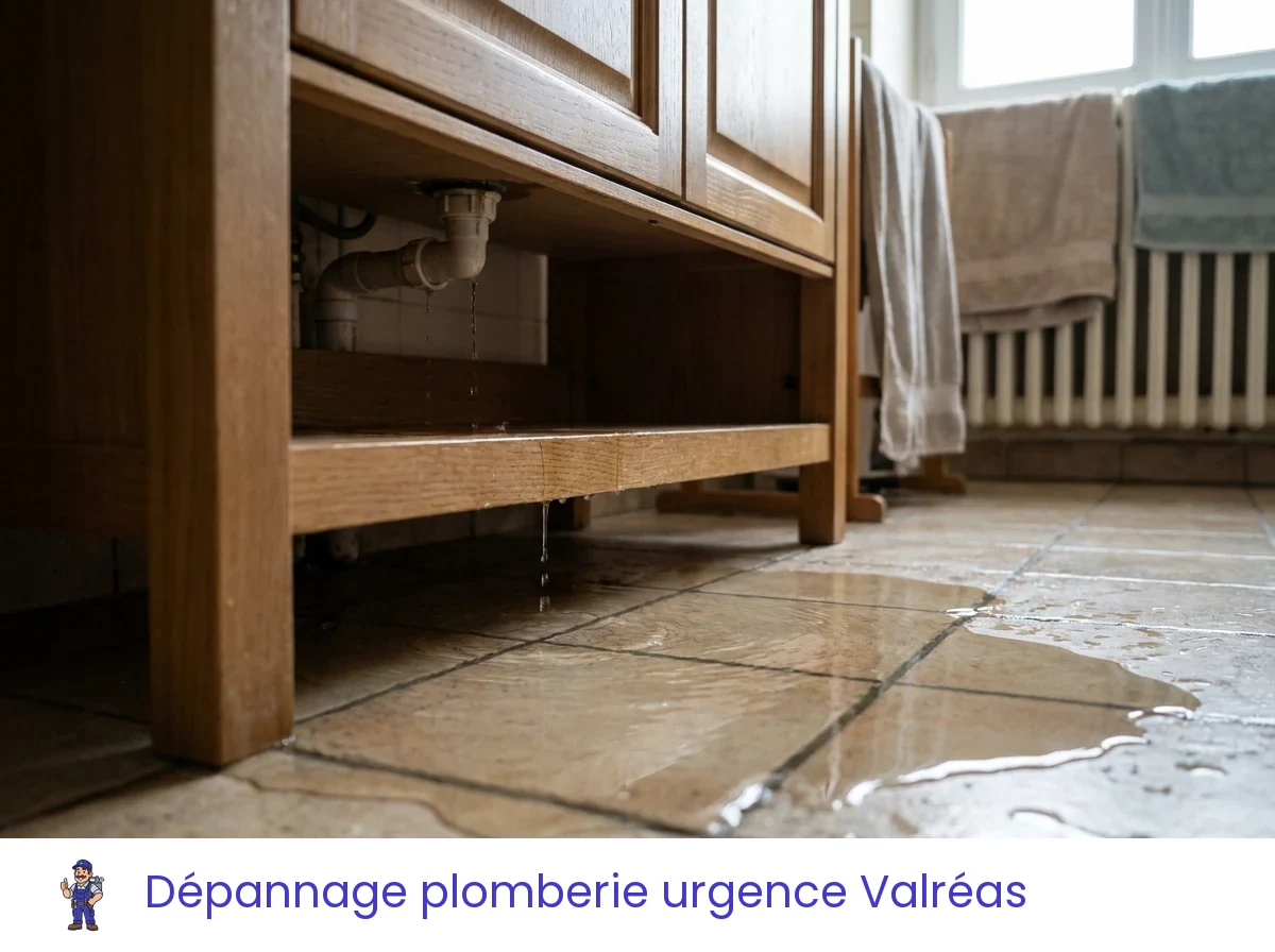 Dépannage plomberie urgence à Valréas