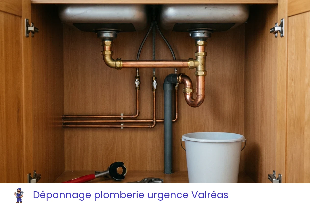 Dépannage plomberie urgence à Valréas
