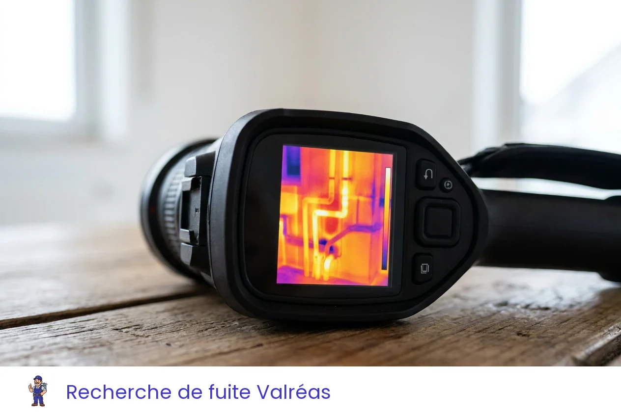 Recherche de fuite à Valréas