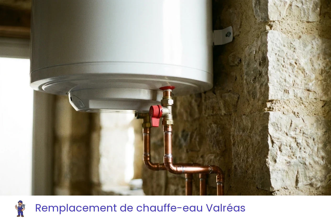 Remplacement de chauffe-eau à Valréas