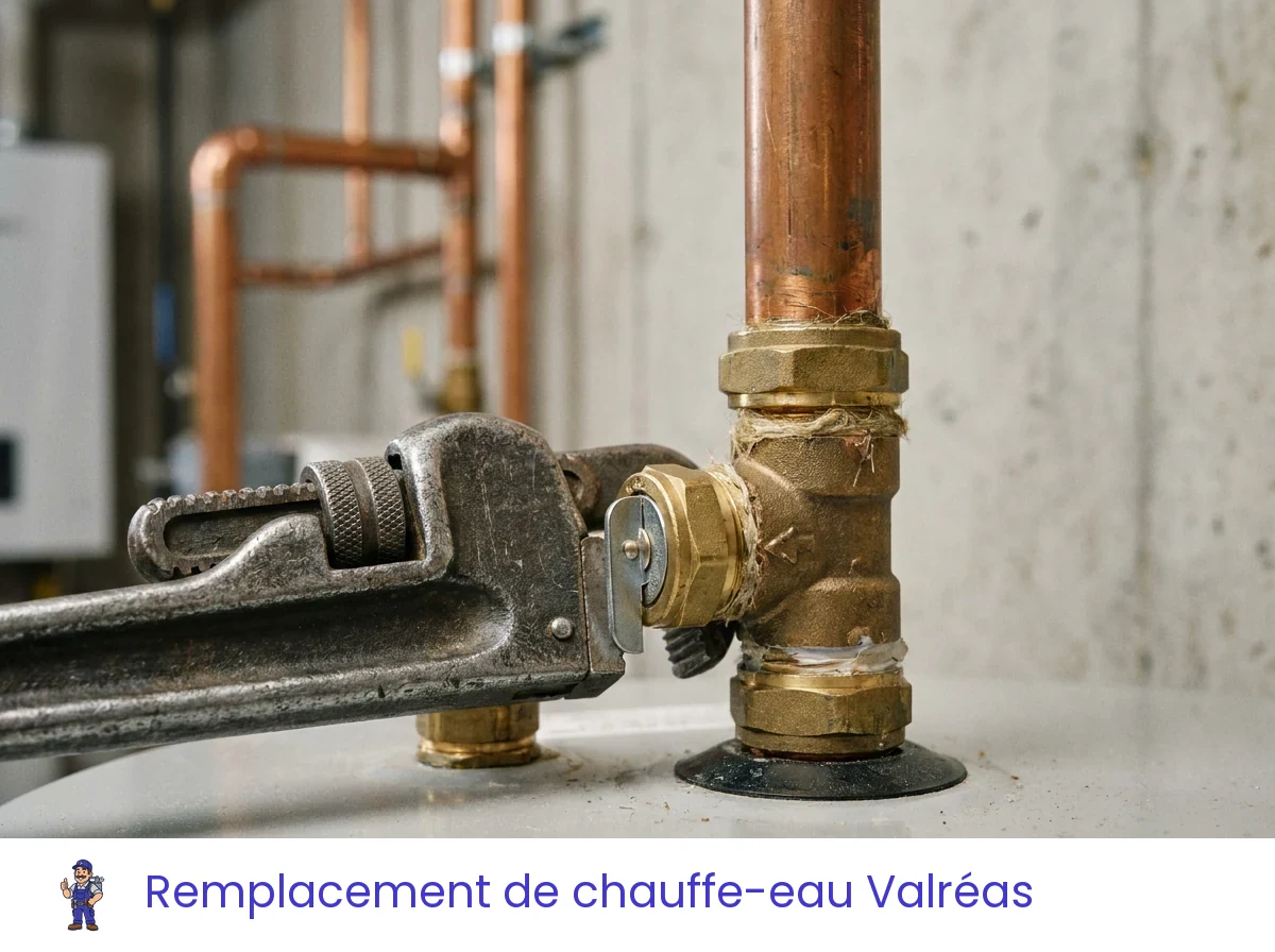 Remplacement de chauffe-eau à Valréas
