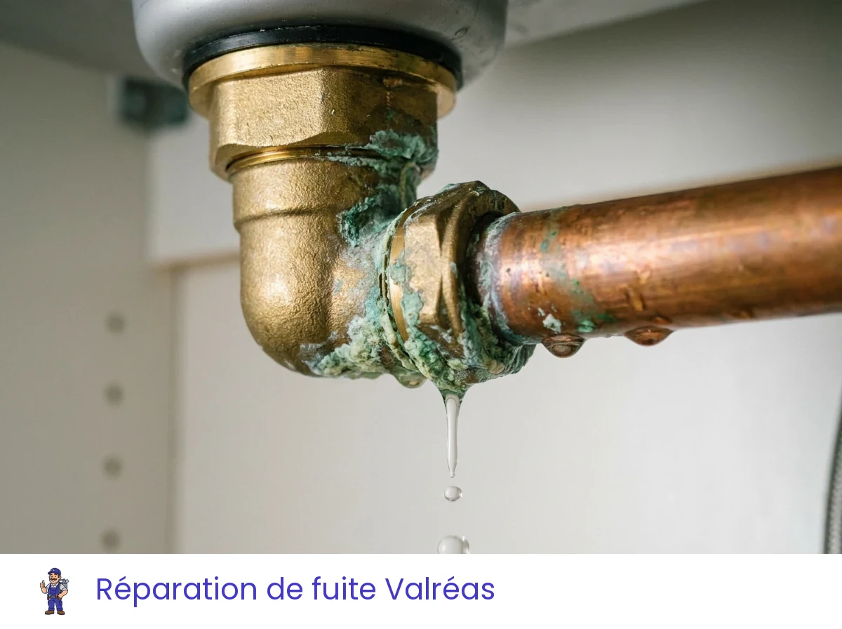 Réparation de fuite à Valréas