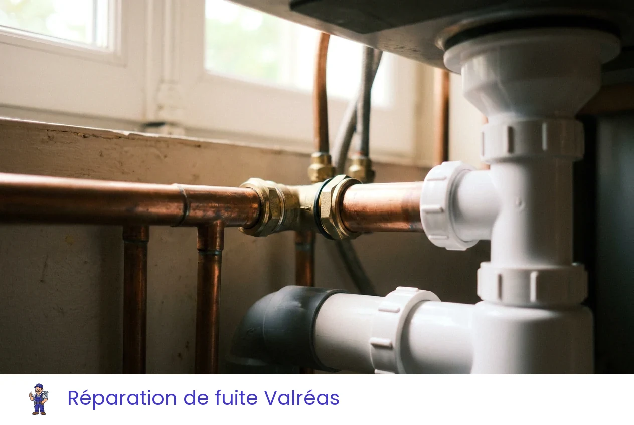 Réparation de fuite à Valréas