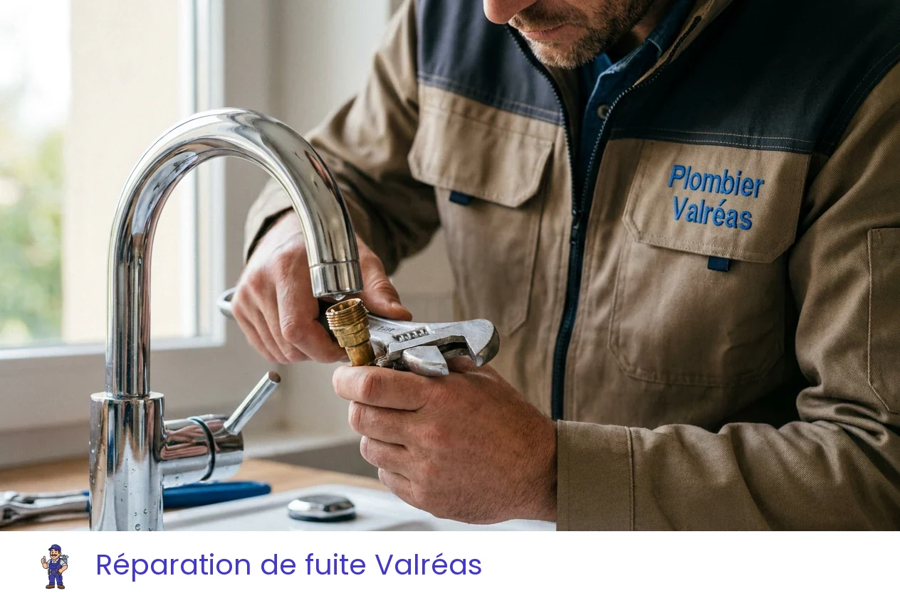 Réparation de fuite à Valréas